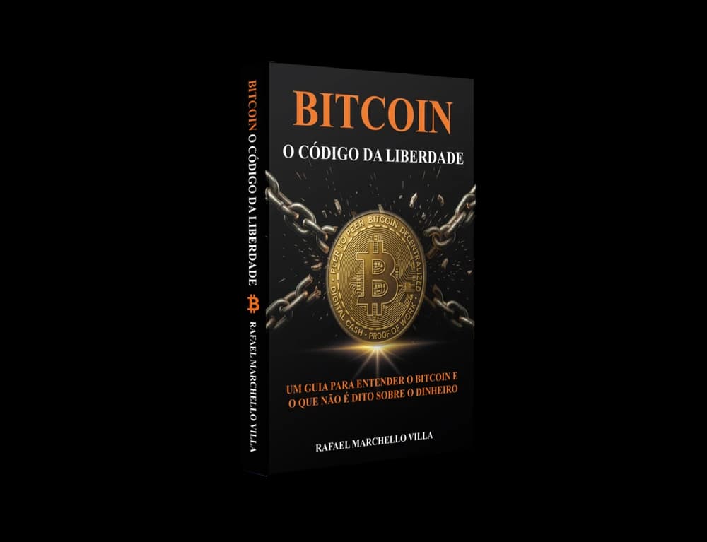Livro Bitcoin: O Código da Liberdade em 3D