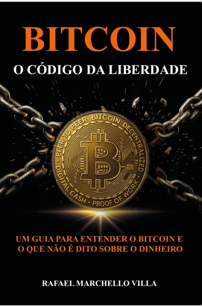 Capa do livro Bitcoin: O Código da Liberdade